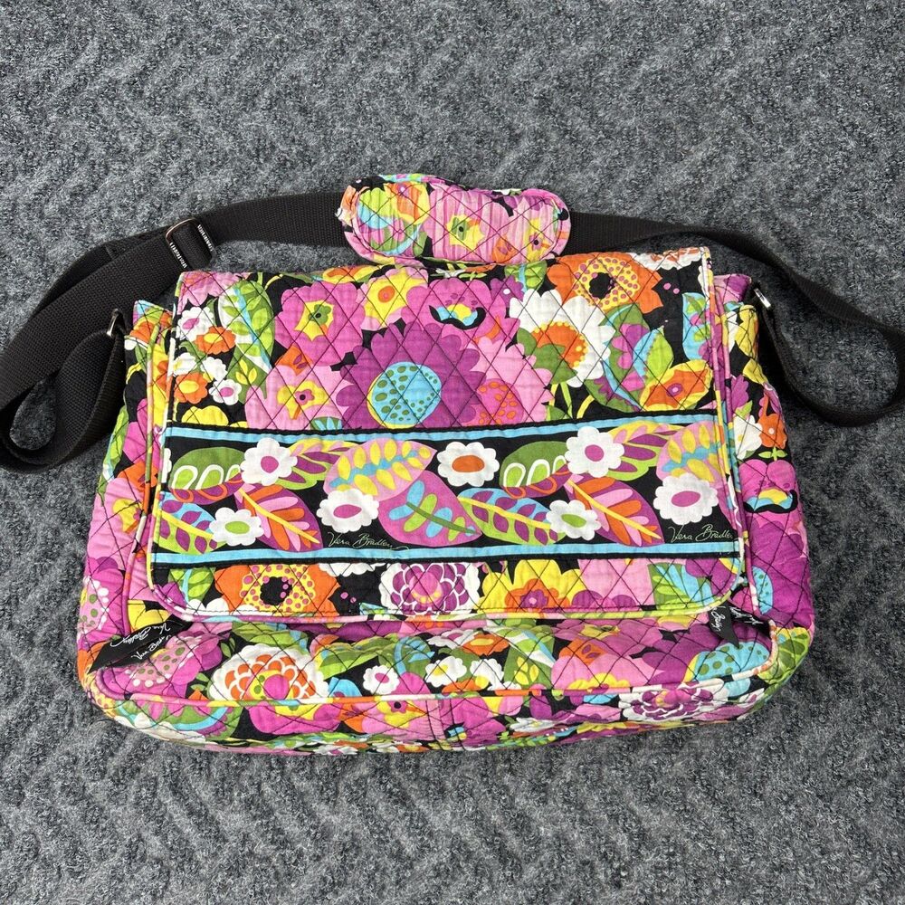 VERA BRADLEY Va Va Bloom Crossbody Messenger Bag